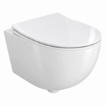 Vas WC suspendat Brava Rimless cu capac Slim SoftClose