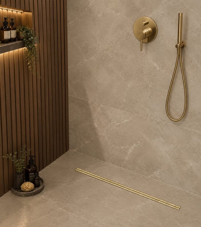 Grila de dus Slim Range (Duo) 800mm, culoare la alegere - imagine 2