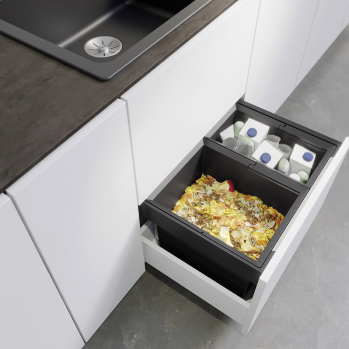 Sistem de colectare selectivă BLANCO FLEXON II Low 60/2, 49 l - imagine 2