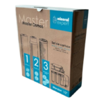 Set de cartușe Mineral Expert Master pentru osmoză inversă, 10″, 3 buc.