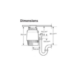 Tocător de resturi alimentare InSinkErator Evolution Plus 750 EC