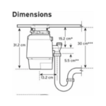 Tocător de resturi alimentare InSinkErator Premium 700 EC