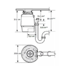 Tocător de resturi alimentare InSinkErator Premium 550 EC 80373T-ISE