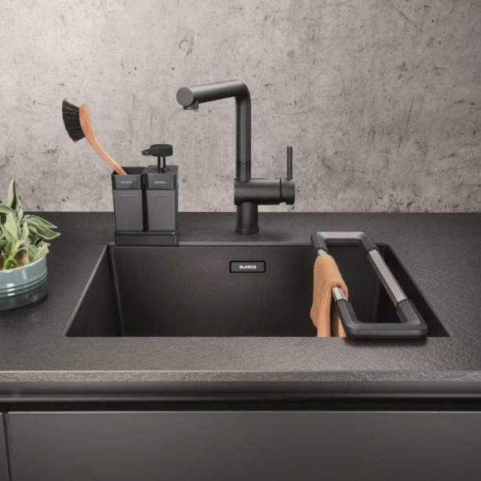 Set organizator BLANCO Worktop Organizer Main Set 527448, negru-gri