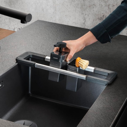 Set organizator BLANCO Worktop Organizer Main Set 527448, negru-gri